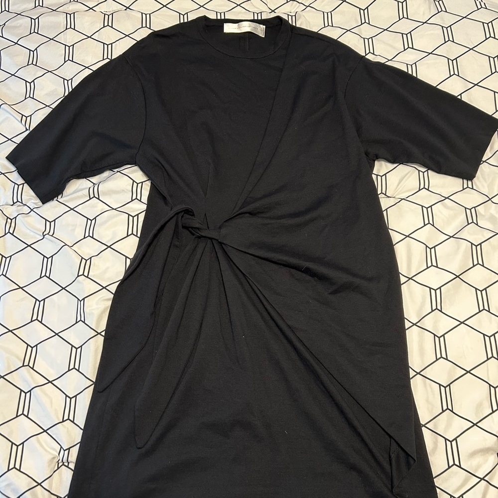 Victoria by Victoria Beckham Wrap T-Shirt Dress
